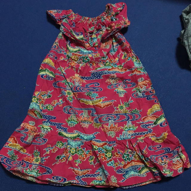 沖縄☆ワンピ キッズ/ベビー/マタニティのキッズ服女の子用(90cm~)(ワンピース)の商品写真