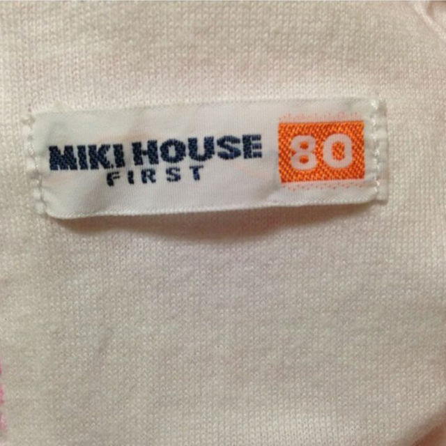 mikihouse(ミキハウス)のミキハウス　ショートオール80 キッズ/ベビー/マタニティのベビー服(~85cm)(カバーオール)の商品写真