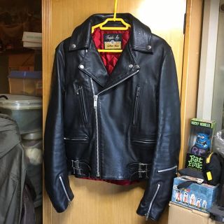 666ライダース 36インチ サイクロンタイプ革ジャン - library