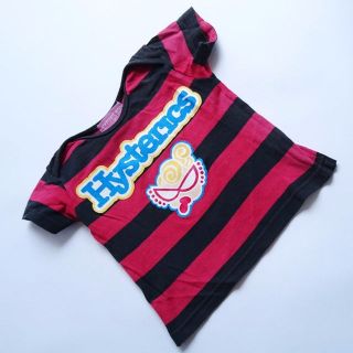 ヒステリックミニ(HYSTERIC MINI)のヒスミニ　ストライプＴシャツ80(その他)