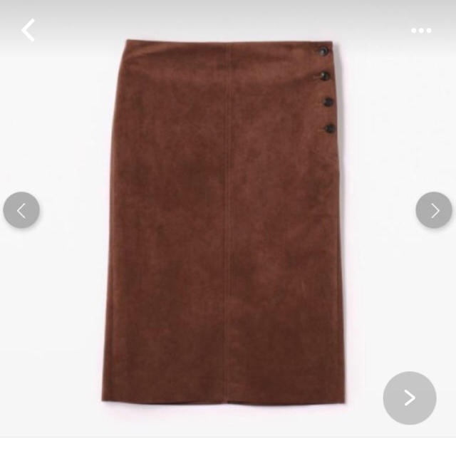 TOMORROWLAND(トゥモローランド)のマカフィー★フェイクレザータイトスカート レディースのスカート(ひざ丈スカート)の商品写真