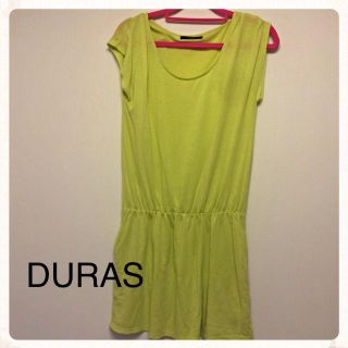 デュラス(DURAS)のDURAS♡Tシャツワンピ♡(ミニワンピース)