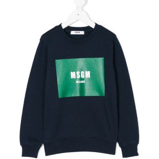 エムエスジイエム(MSGM)のmsgmロゴ入りスウェット★トレーナー★大人も着れるキッズサイズ★新品正規品(トレーナー/スウェット)