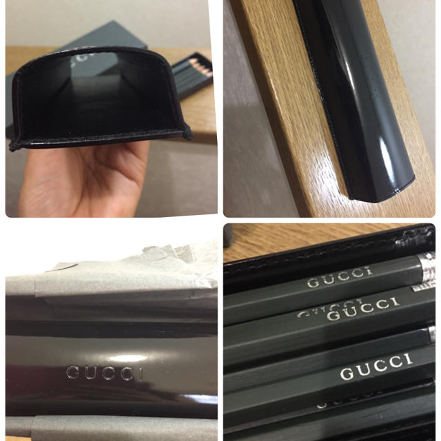 ★大人気商品★ ペンケース 希少 グッチ - Gucci えんぴつ付き ビンテージ ペンケース+筆箱 - covid19.ins.gov.mz