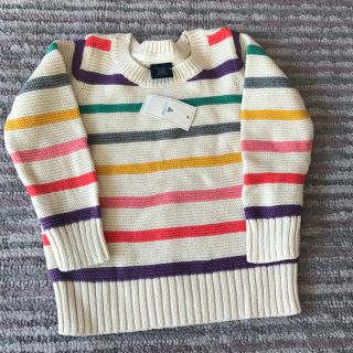 ベビーギャップ(babyGAP)のbabygapボーダーセーターガールズ(ニット)