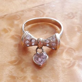 スタージュエリー(STAR JEWELRY)ののん様専用　STAR JEWELRY　リボン&ハートリング(リング(指輪))