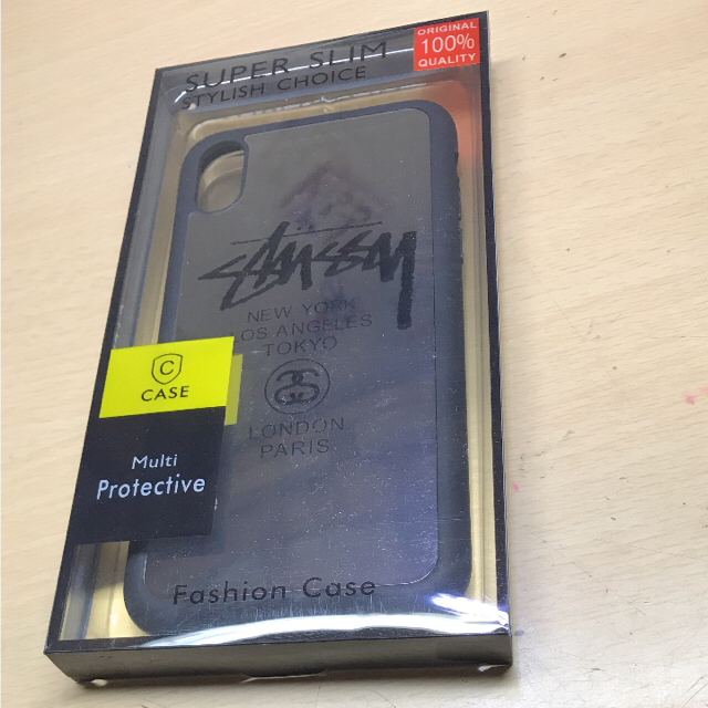 STUSSY(ステューシー)のステューシーiPhone Xケース スマホ/家電/カメラのスマホアクセサリー(iPhoneケース)の商品写真