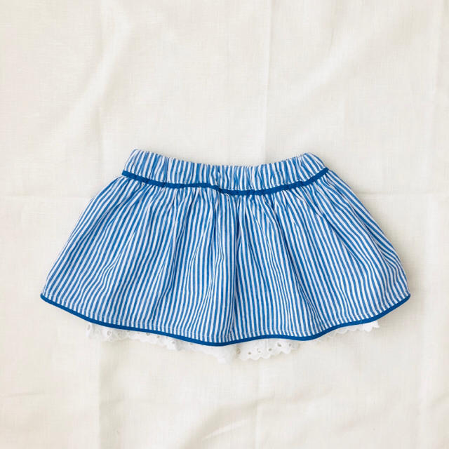Petit jam(プチジャム)のプチジャム ペチパンツ付きスカート 90 キッズ/ベビー/マタニティのキッズ服女の子用(90cm~)(スカート)の商品写真
