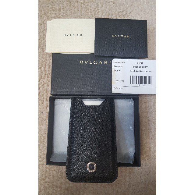 BVLGARI(ブルガリ)の正規品 新品 BVLGARl l-phone holder 4 スマホ/家電/カメラのスマホアクセサリー(iPhoneケース)の商品写真