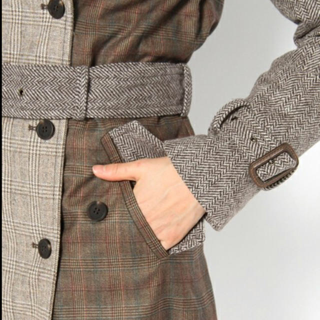 Ungrid(アングリッド)のミックスツイードトレンチコート♡ レディースのジャケット/アウター(トレンチコート)の商品写真