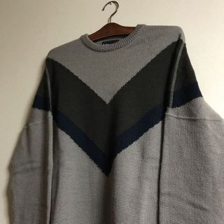 サカイ(sacai)のkolor ドロップショルダーニット(ニット/セーター)