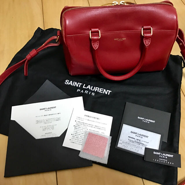 Saint Laurent(サンローラン)のN様専用 サンローラン ベイビーダッフル 赤 メンズのバッグ(その他)の商品写真