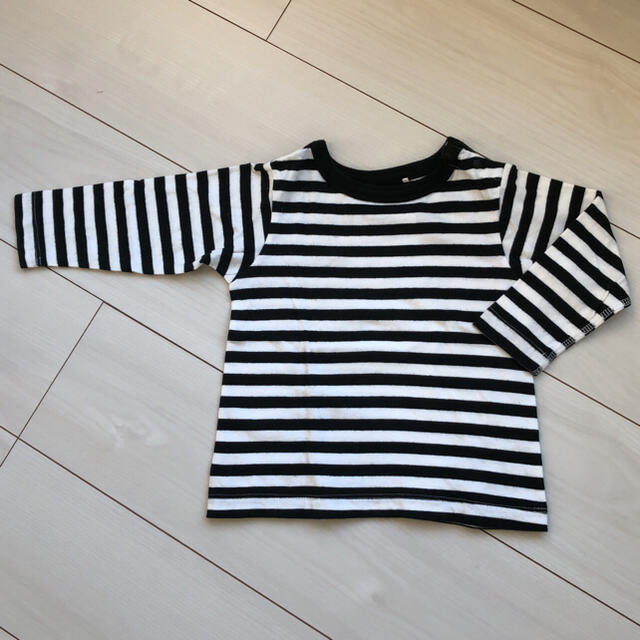 MARKEY'S(マーキーズ)の【Marky's】ボーダー長袖シャツ キッズ/ベビー/マタニティのキッズ服男の子用(90cm~)(Tシャツ/カットソー)の商品写真