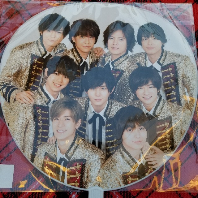 Hey! Say! JUMP(ヘイセイジャンプ)のHey!Say!JUMP　カウコン　うちわ エンタメ/ホビーのタレントグッズ(男性タレント)の商品写真