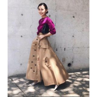 アメリヴィンテージ(Ameri VINTAGE)の【なおみ様専用】Ameri Vintage TRENCH LIKE SKIRT(ロングスカート)