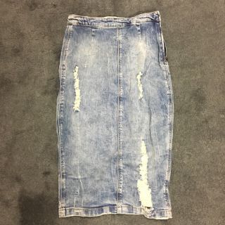 ザラ(ZARA)のZARA ザラ デニムスカート(ひざ丈スカート)