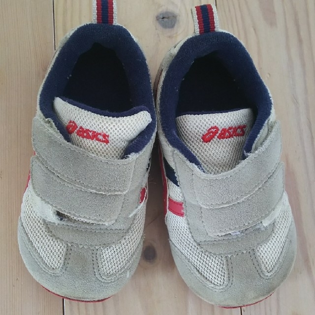 asics(アシックス)のアシックススニーカー14cm キッズ/ベビー/マタニティのベビー靴/シューズ(~14cm)(スニーカー)の商品写真