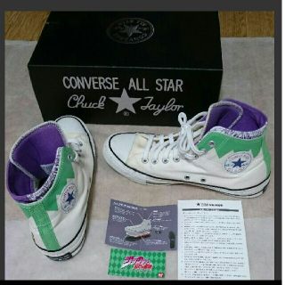 コンバース(CONVERSE)の☆【100周年限定】CONVERSE ALL STAR ジョジョ 岸辺露伴   (スニーカー)