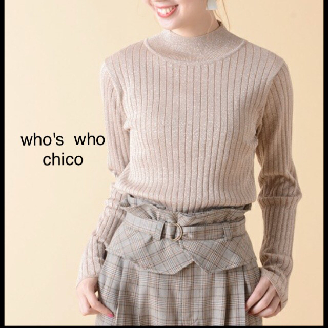 who's who Chico(フーズフーチコ)のdipromatteさま専用❁﻿2点おまとめ レディースのトップス(ニット/セーター)の商品写真