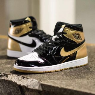 ナイキ(NIKE)の【超希少サイズ】JORDAN1 GOLD TOP3 30cm US12(スニーカー)