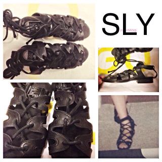 スライ(SLY)のSLY♡ローヒールサンダル(サンダル)