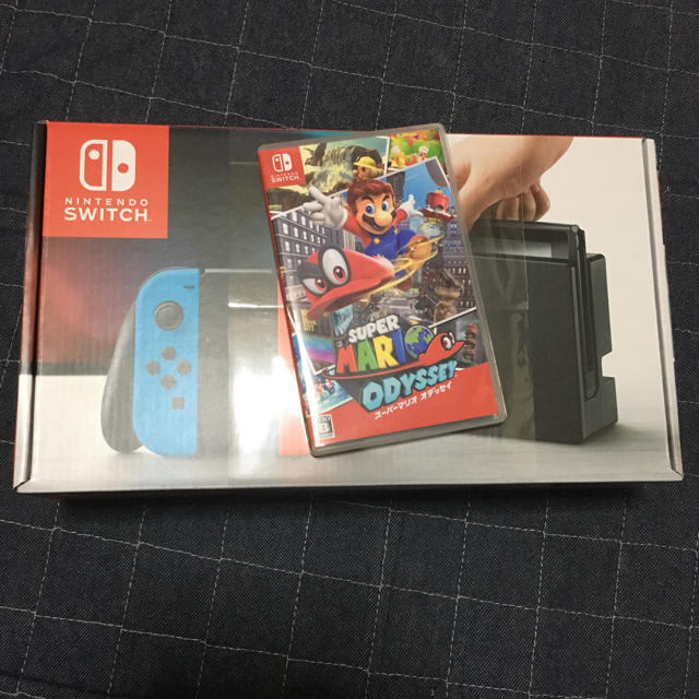 Nintendo Switch本体(新品)  スーパーマリオオデッセイ(開封済)