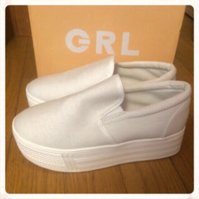 GRL(グレイル)のGRL  厚底スリッポン レディースの靴/シューズ(スニーカー)の商品写真
