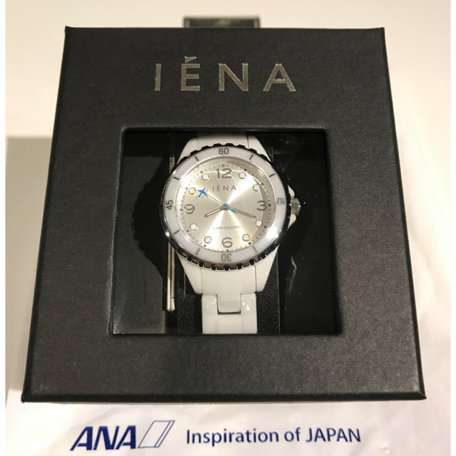 IENA ANA コラボ ホワイトセラミックウォッチ