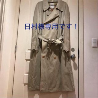 23区】 トレンチコート メンズ ブラック M らっしゃい 23区】 トレンチコート メンズ ブラック M らっしゃい
