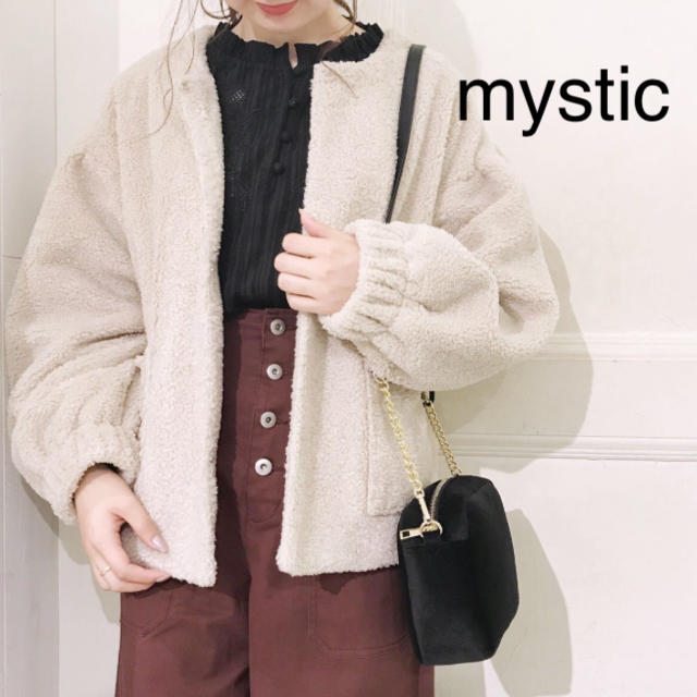 mystic(ミスティック)の今季新作❁﻿ミスティック モチーフハイネックブラウス レディースのトップス(シャツ/ブラウス(長袖/七分))の商品写真