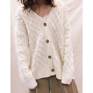 ローリーズファーム(LOWRYS FARM)のkiraraさん専用  美品 LOWRYSFARM  ケーブルロングカーディガン(カーディガン)