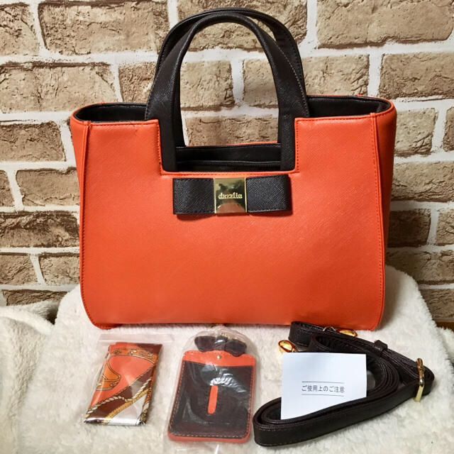 dazzlin(ダズリン)のAZAZさまご専用❣️ 新品 ダズリン バッグ オレンジ ショルダー レディースのバッグ(ショルダーバッグ)の商品写真