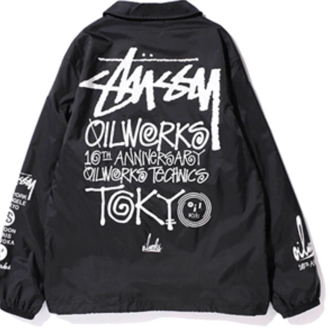 STUSSY - stussy 10周年記念 コーチジャケットの通販 by あ
