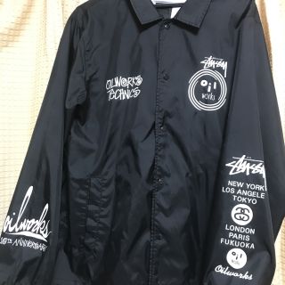 STUSSY - stussy 10周年記念 コーチジャケットの通販 by あ ...