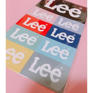 リー(Lee)のLee ロゴステッカー(シール)