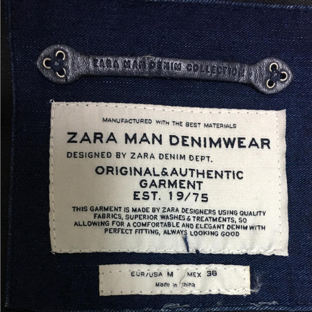 ZARA(ザラ)のZARAモッズコート/デニム メンズのジャケット/アウター(モッズコート)の商品写真