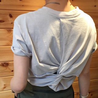 トゥデイフル(TODAYFUL)のTODAYFUL Back Twist Tee(Tシャツ(半袖/袖なし))