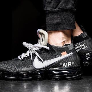 ナイキ(NIKE)のSNKRS購入 新品 NIKE off white vapor max 27.0(スニーカー)