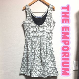 ジエンポリアム(THE EMPORIUM)の【新品 未使用】THE EMPORIUM 花柄 ワンピース♡(ひざ丈ワンピース)