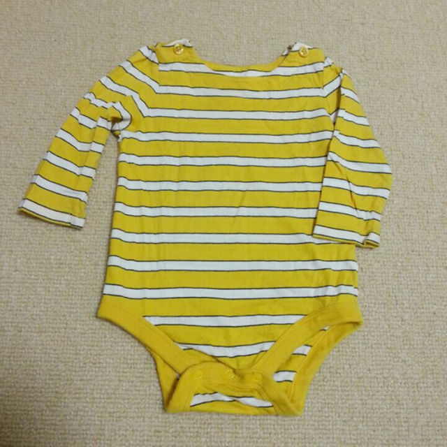 babyGAP(ベビーギャップ)のbabyGAP 長袖ロンパース 80㎝ キッズ/ベビー/マタニティのベビー服(~85cm)(その他)の商品写真