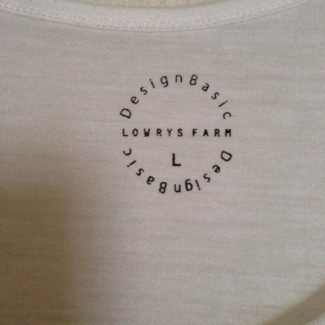LOWRYS FARM(ローリーズファーム)のローリーズ ロング丈シャツ レディースのトップス(カットソー(半袖/袖なし))の商品写真