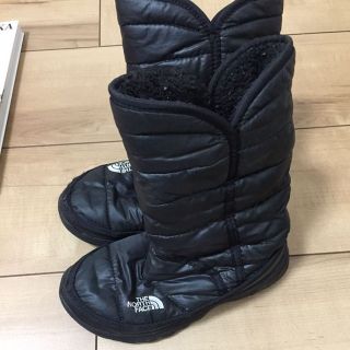 ザノースフェイス(THE NORTH FACE)のノースフェイス‼️18センチ ブラック キッズ ブーツ(その他)