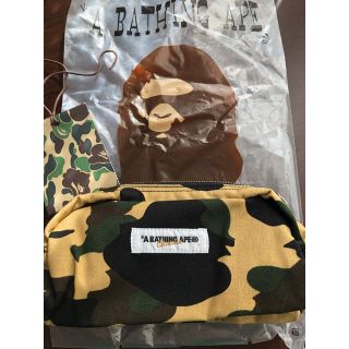 アベイシングエイプ(A BATHING APE)の【未使用】A BATHING APE ポーチ(ポーチ)