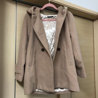 イング(INGNI)の【本日のみ限定値下げ】INGNI キャメル＊ビッグフード(ロングコート)