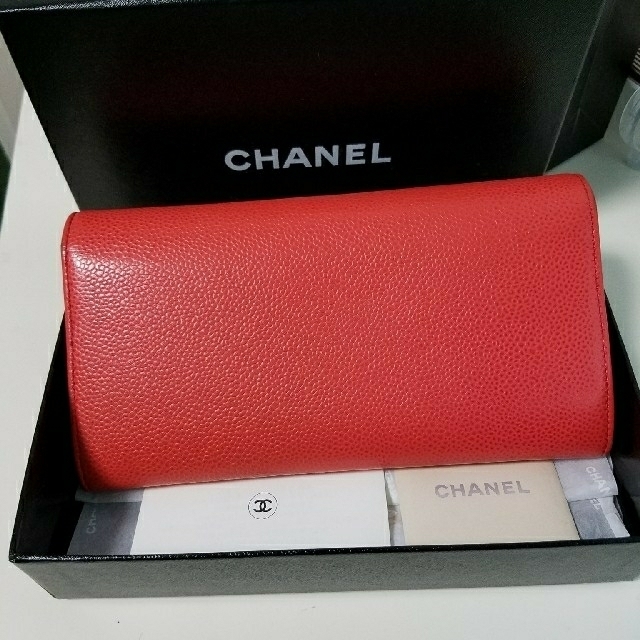 CHANEL(シャネル)のCHANEL　シャネル　正規品　長財布 レディースのファッション小物(財布)の商品写真