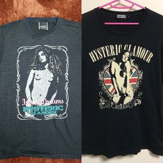 ヒステリックグラマー(HYSTERIC GLAMOUR)のヒステリックグラマー  半袖Ｔシャツ  ２枚セット(Tシャツ/カットソー(半袖/袖なし))