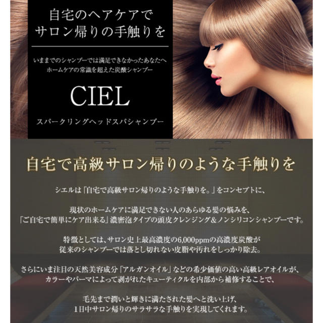 モッズヘア シエル コスメ/美容のヘアケア/スタイリング(シャンプー)の商品写真