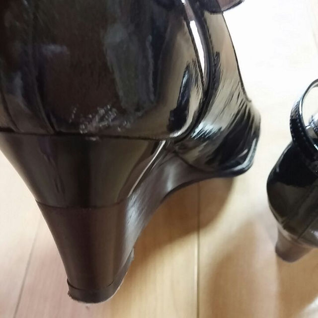 卑弥呼(ヒミコ)の卑弥呼　エナメル　パンプス レディースの靴/シューズ(サンダル)の商品写真
