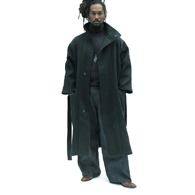 2022公式店舗 UNUSED - 16aw whowhat tibet coat チェスターコート