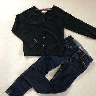 ザラキッズ(ZARA KIDS)のZARAキッズ カーディガン・GAPキッズ デニム 110(カーディガン)